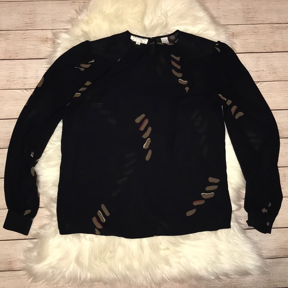 Dior Tops - Christian Dior Semi-Sheer Vintage Blouse